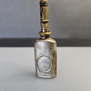 Antique c. 1910s Oil Can Sewing Machine, Lubricant Can for Watches, Firearms